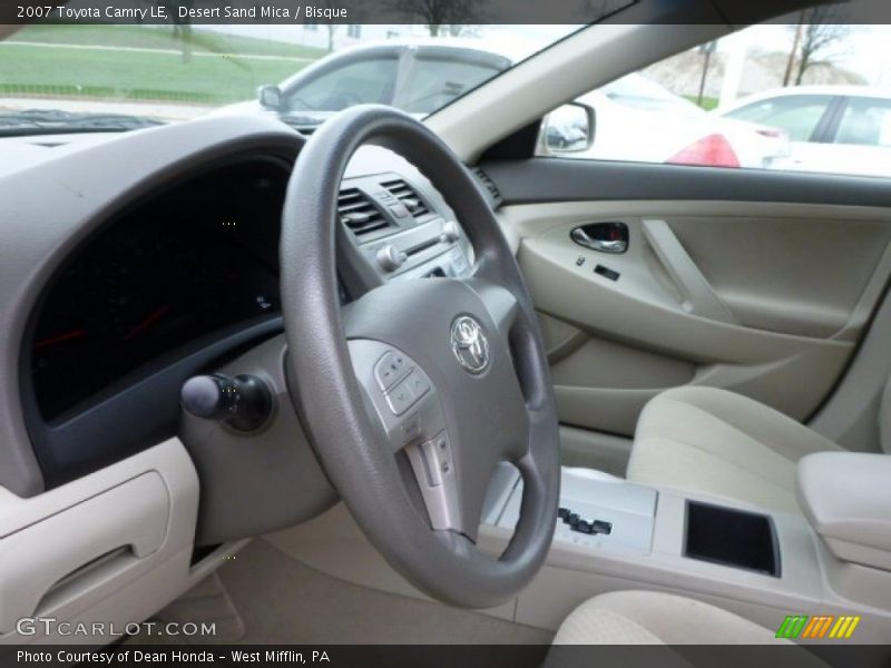 Desert Sand Mica / Bisque 2007 Toyota Camry LE