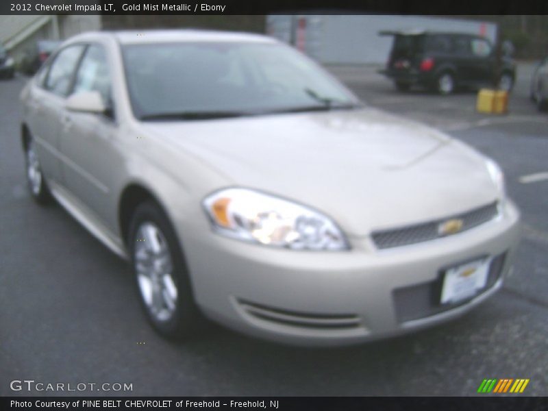 Gold Mist Metallic / Ebony 2012 Chevrolet Impala LT
