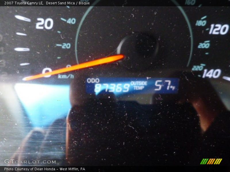 Desert Sand Mica / Bisque 2007 Toyota Camry LE