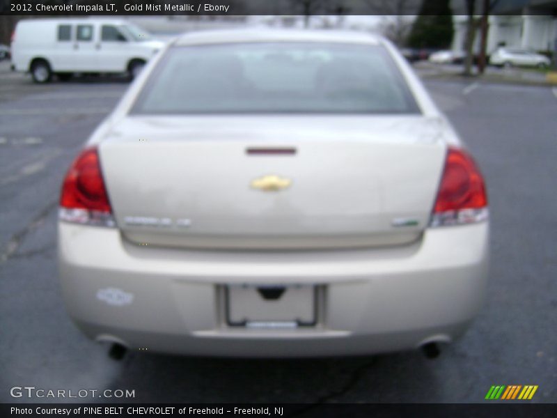 Gold Mist Metallic / Ebony 2012 Chevrolet Impala LT
