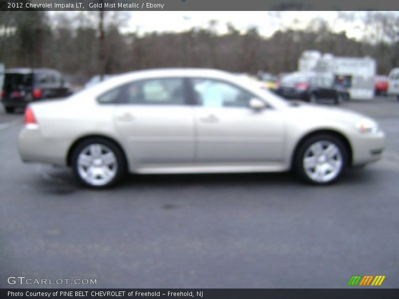 Gold Mist Metallic / Ebony 2012 Chevrolet Impala LT