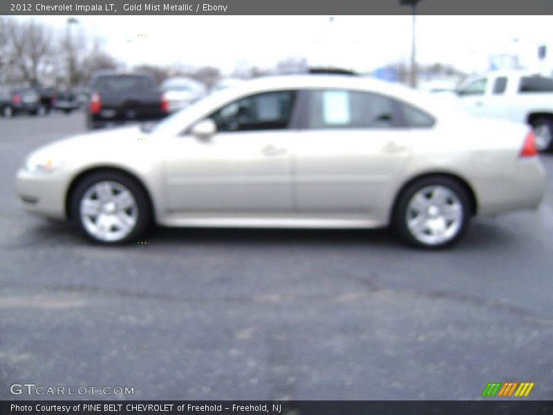 Gold Mist Metallic / Ebony 2012 Chevrolet Impala LT