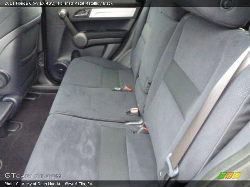 Rear Seat of 2011 CR-V EX 4WD