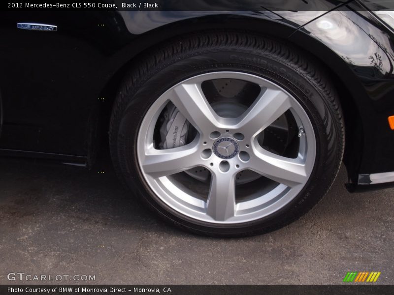 Black / Black 2012 Mercedes-Benz CLS 550 Coupe