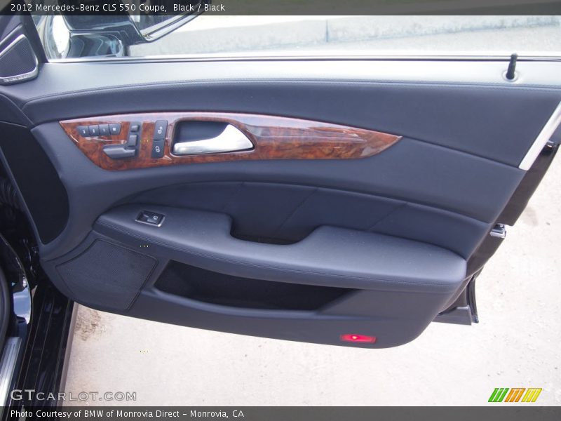 Black / Black 2012 Mercedes-Benz CLS 550 Coupe