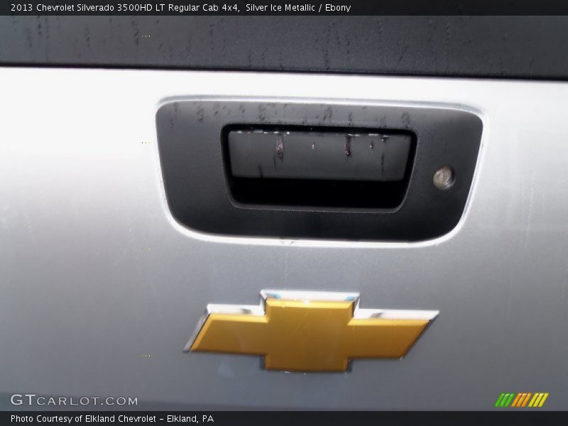 Silver Ice Metallic / Ebony 2013 Chevrolet Silverado 3500HD LT Regular Cab 4x4