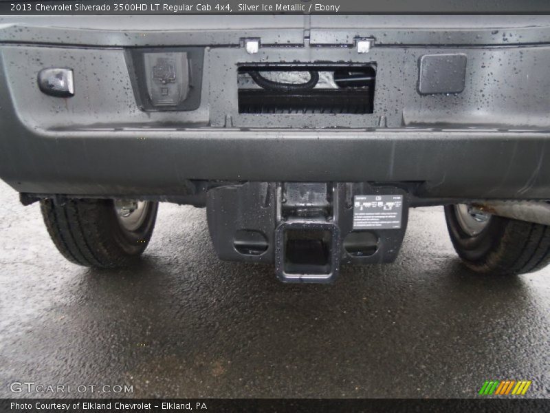Silver Ice Metallic / Ebony 2013 Chevrolet Silverado 3500HD LT Regular Cab 4x4
