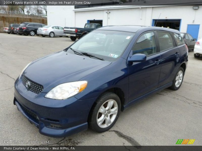 Indigo Ink Pearl / Stone Gray 2004 Toyota Matrix XR AWD