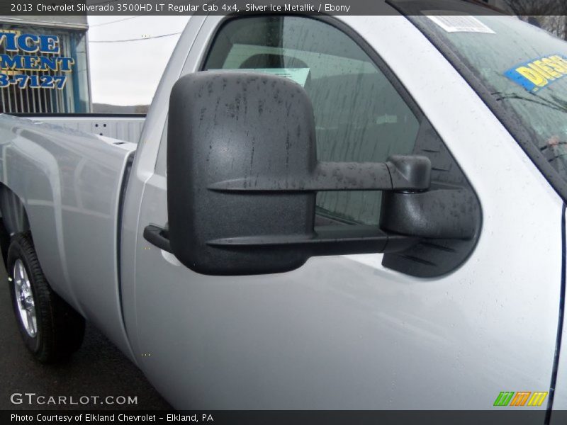 Silver Ice Metallic / Ebony 2013 Chevrolet Silverado 3500HD LT Regular Cab 4x4