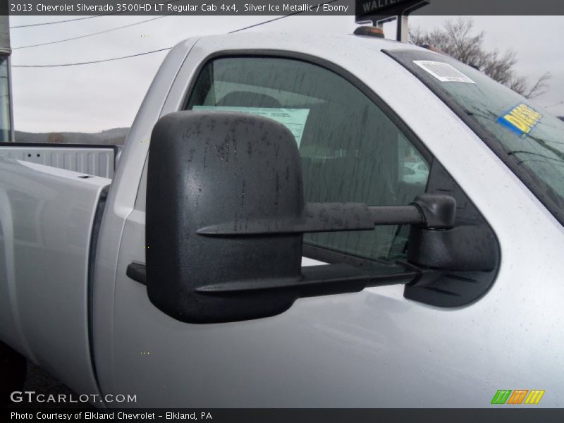 Silver Ice Metallic / Ebony 2013 Chevrolet Silverado 3500HD LT Regular Cab 4x4