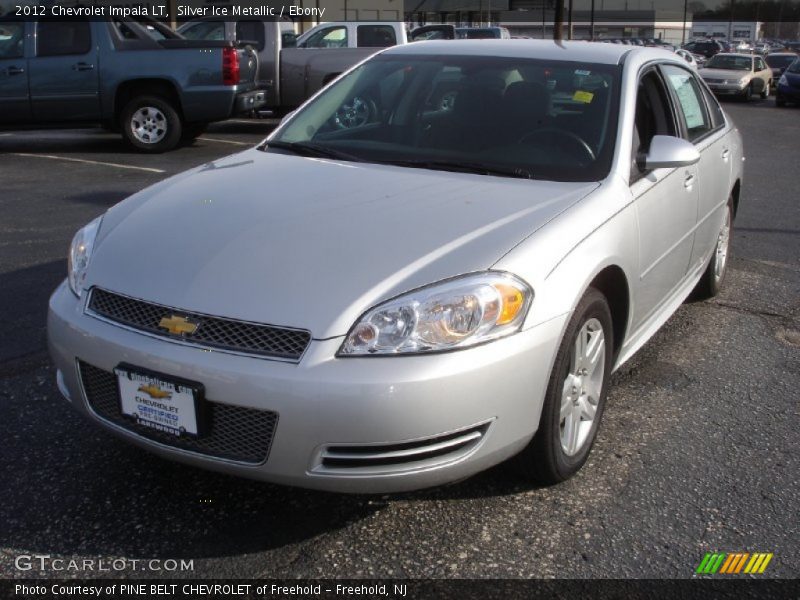 Silver Ice Metallic / Ebony 2012 Chevrolet Impala LT
