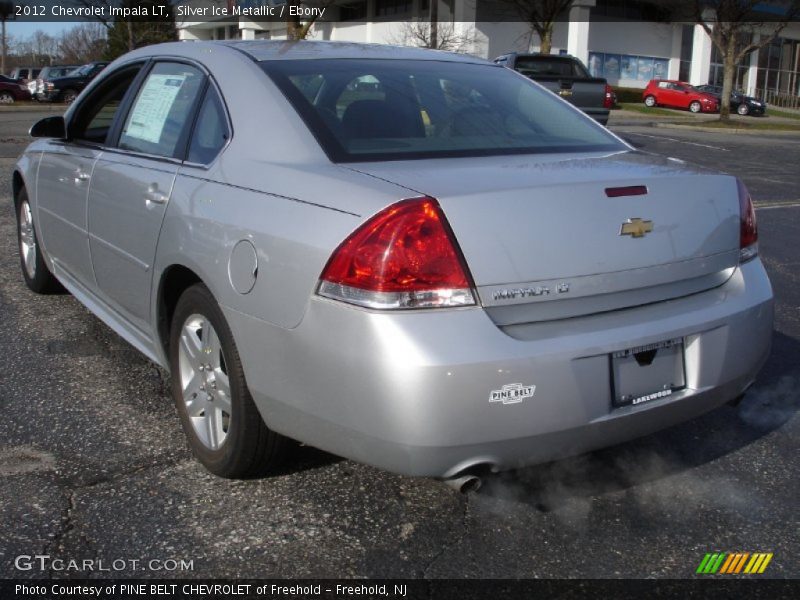 Silver Ice Metallic / Ebony 2012 Chevrolet Impala LT