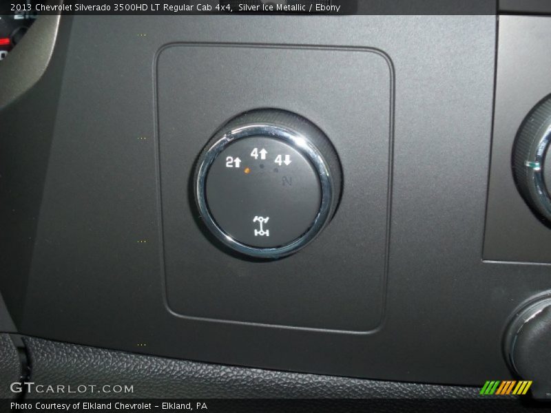Silver Ice Metallic / Ebony 2013 Chevrolet Silverado 3500HD LT Regular Cab 4x4