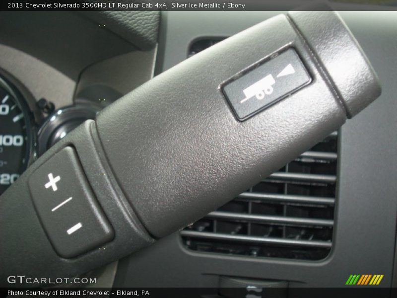 Silver Ice Metallic / Ebony 2013 Chevrolet Silverado 3500HD LT Regular Cab 4x4