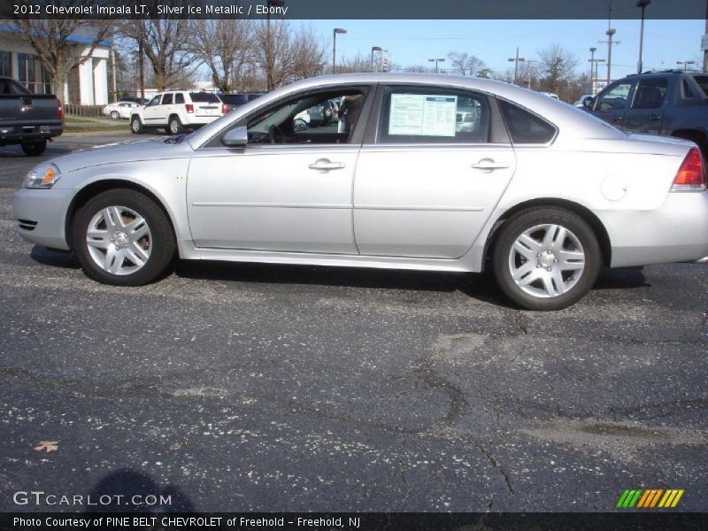 Silver Ice Metallic / Ebony 2012 Chevrolet Impala LT