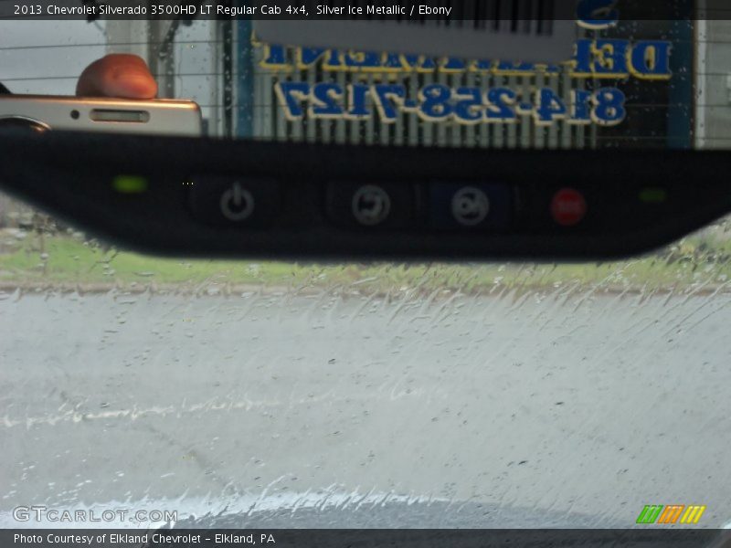 Silver Ice Metallic / Ebony 2013 Chevrolet Silverado 3500HD LT Regular Cab 4x4