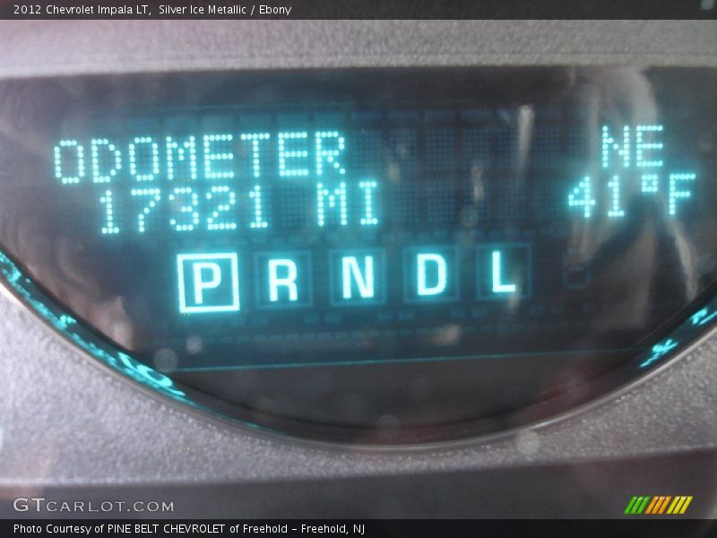 Silver Ice Metallic / Ebony 2012 Chevrolet Impala LT