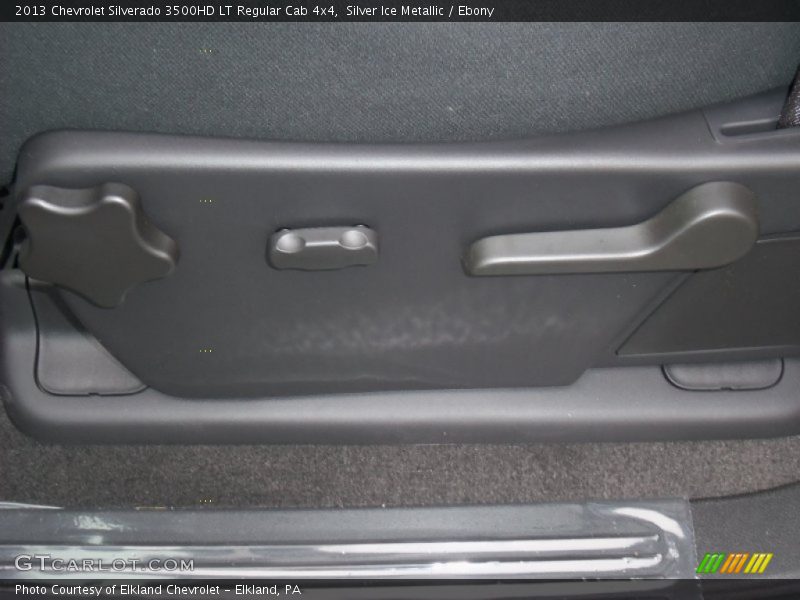 Silver Ice Metallic / Ebony 2013 Chevrolet Silverado 3500HD LT Regular Cab 4x4