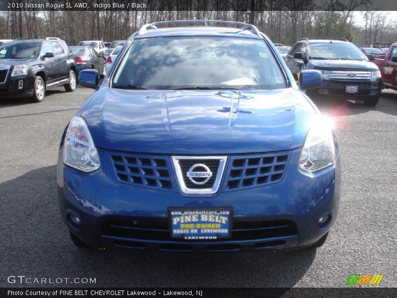 Indigo Blue / Black 2010 Nissan Rogue SL AWD