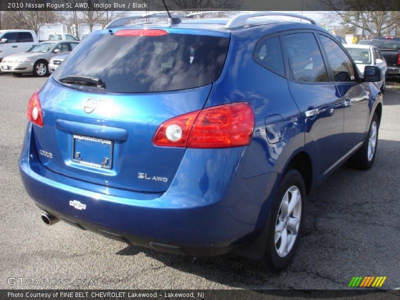 Indigo Blue / Black 2010 Nissan Rogue SL AWD