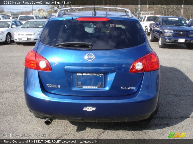 Indigo Blue / Black 2010 Nissan Rogue SL AWD