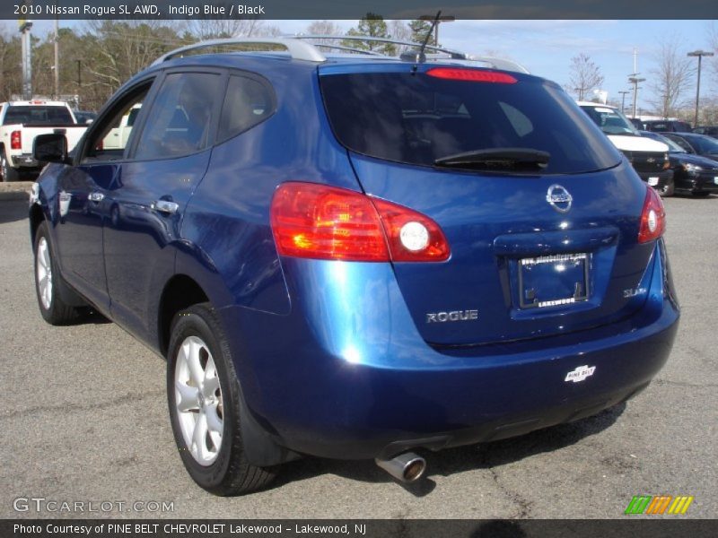 Indigo Blue / Black 2010 Nissan Rogue SL AWD