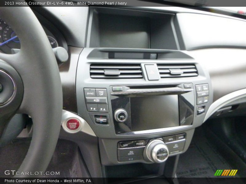 Controls of 2013 Crosstour EX-L V-6 4WD