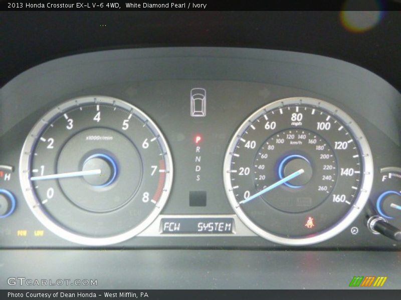  2013 Crosstour EX-L V-6 4WD EX-L V-6 4WD Gauges