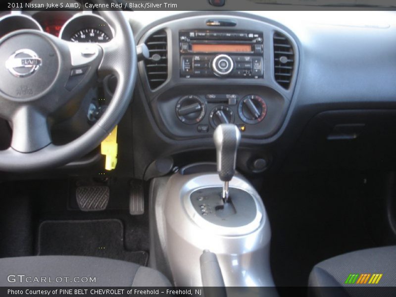 Cayenne Red / Black/Silver Trim 2011 Nissan Juke S AWD