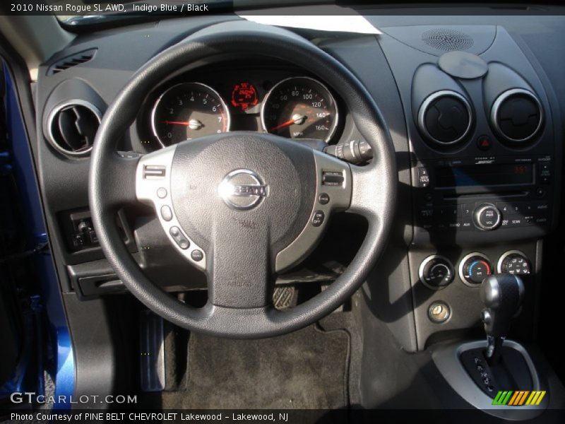 Indigo Blue / Black 2010 Nissan Rogue SL AWD