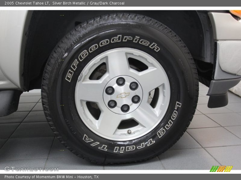 Silver Birch Metallic / Gray/Dark Charcoal 2005 Chevrolet Tahoe LT