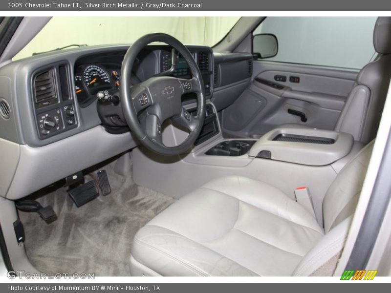 Silver Birch Metallic / Gray/Dark Charcoal 2005 Chevrolet Tahoe LT