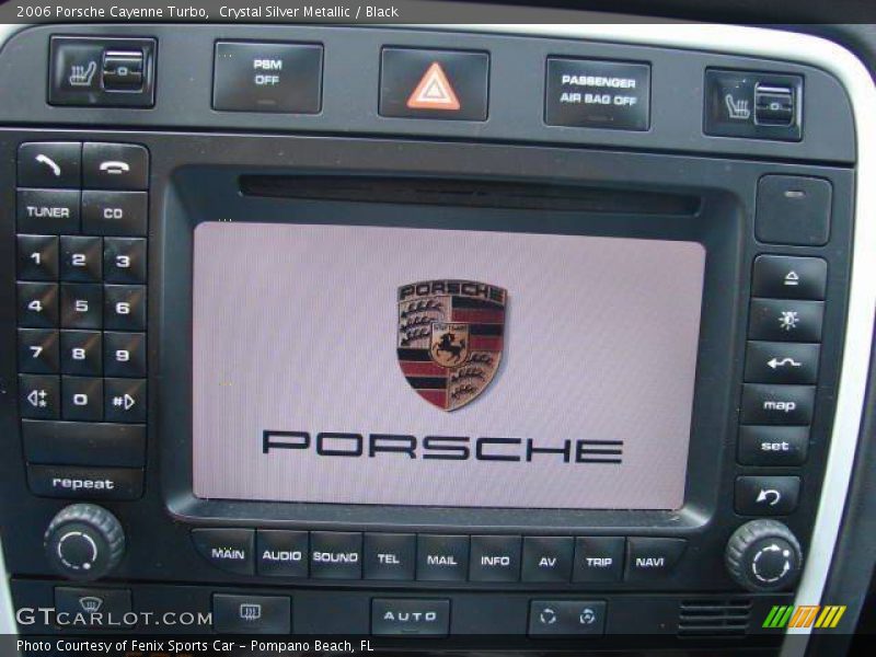 Crystal Silver Metallic / Black 2006 Porsche Cayenne Turbo