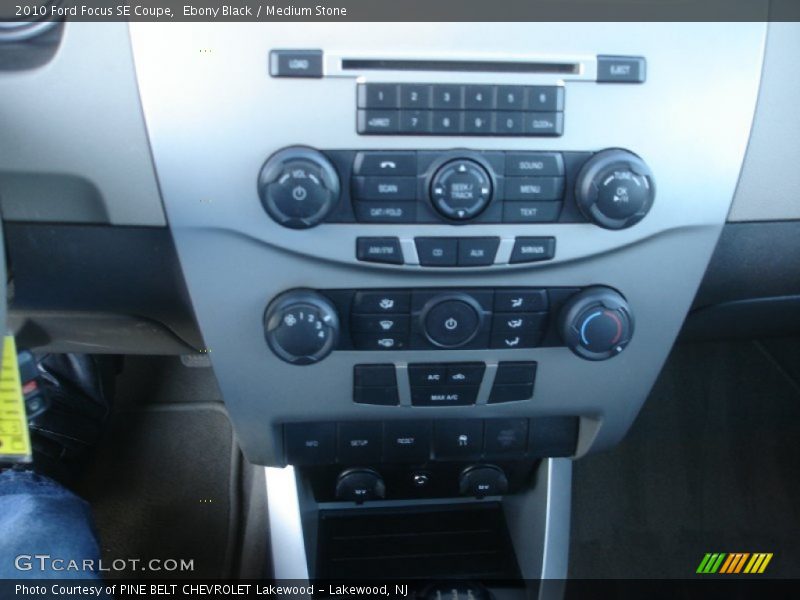 Ebony Black / Medium Stone 2010 Ford Focus SE Coupe