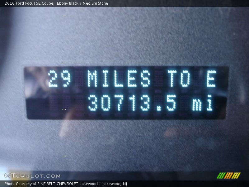 Ebony Black / Medium Stone 2010 Ford Focus SE Coupe