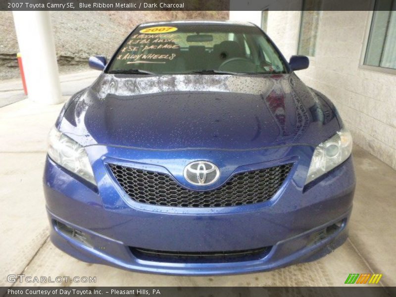 Blue Ribbon Metallic / Dark Charcoal 2007 Toyota Camry SE