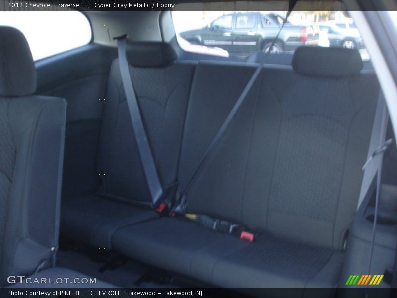 Cyber Gray Metallic / Ebony 2012 Chevrolet Traverse LT