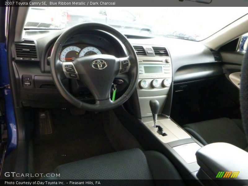Blue Ribbon Metallic / Dark Charcoal 2007 Toyota Camry SE