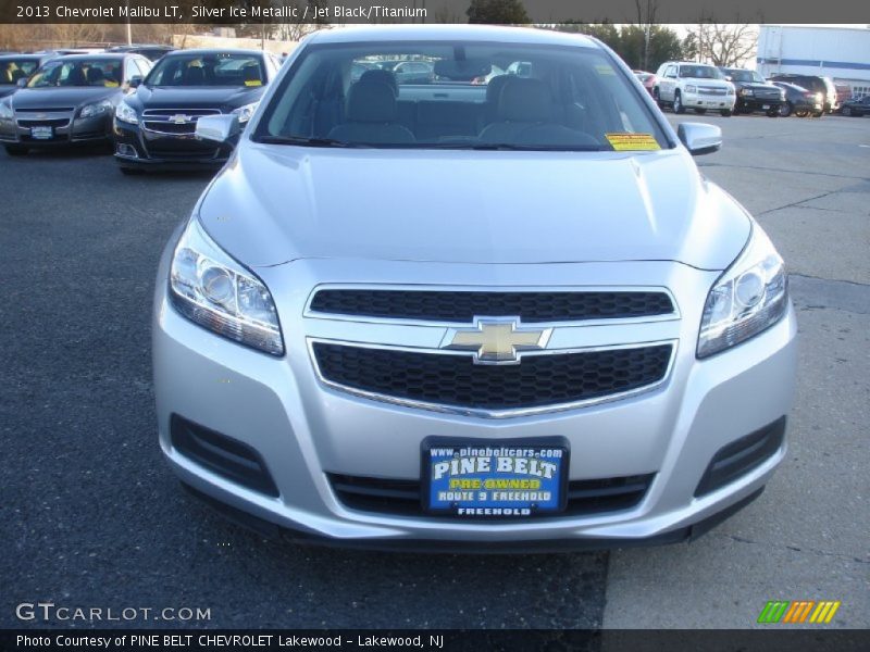 Silver Ice Metallic / Jet Black/Titanium 2013 Chevrolet Malibu LT