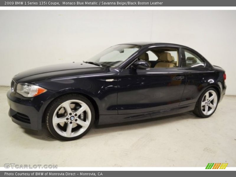  2009 1 Series 135i Coupe Monaco Blue Metallic