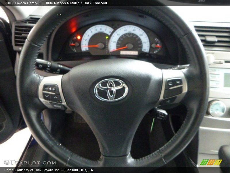 Blue Ribbon Metallic / Dark Charcoal 2007 Toyota Camry SE