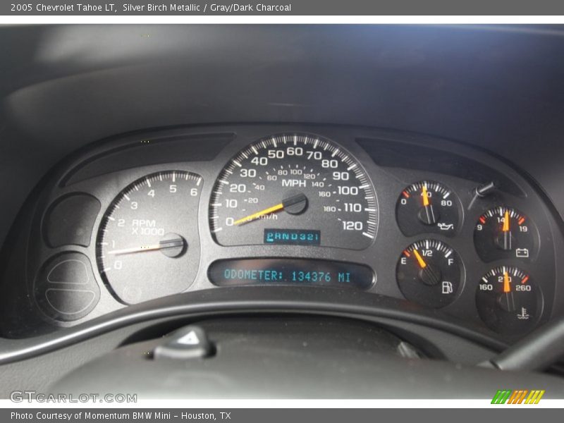 Silver Birch Metallic / Gray/Dark Charcoal 2005 Chevrolet Tahoe LT
