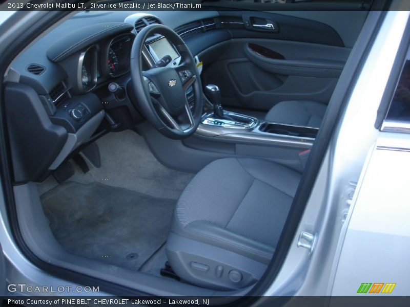 Silver Ice Metallic / Jet Black/Titanium 2013 Chevrolet Malibu LT