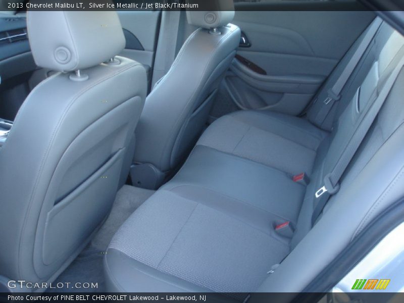 Silver Ice Metallic / Jet Black/Titanium 2013 Chevrolet Malibu LT