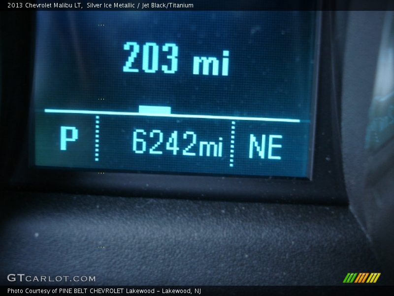 Silver Ice Metallic / Jet Black/Titanium 2013 Chevrolet Malibu LT