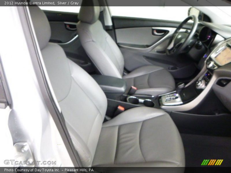 Silver / Gray 2012 Hyundai Elantra Limited