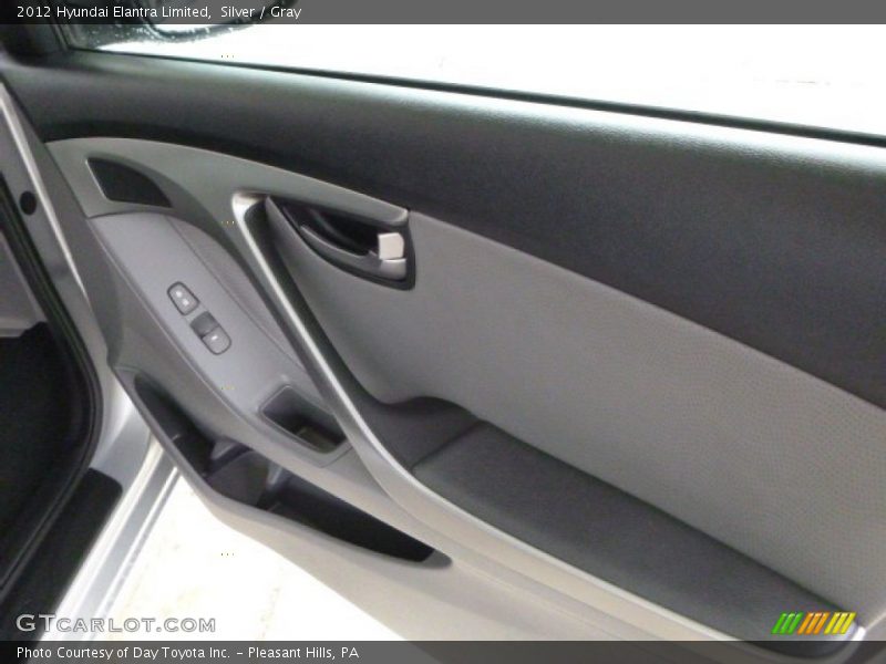 Silver / Gray 2012 Hyundai Elantra Limited
