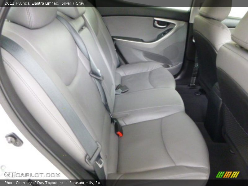 Silver / Gray 2012 Hyundai Elantra Limited