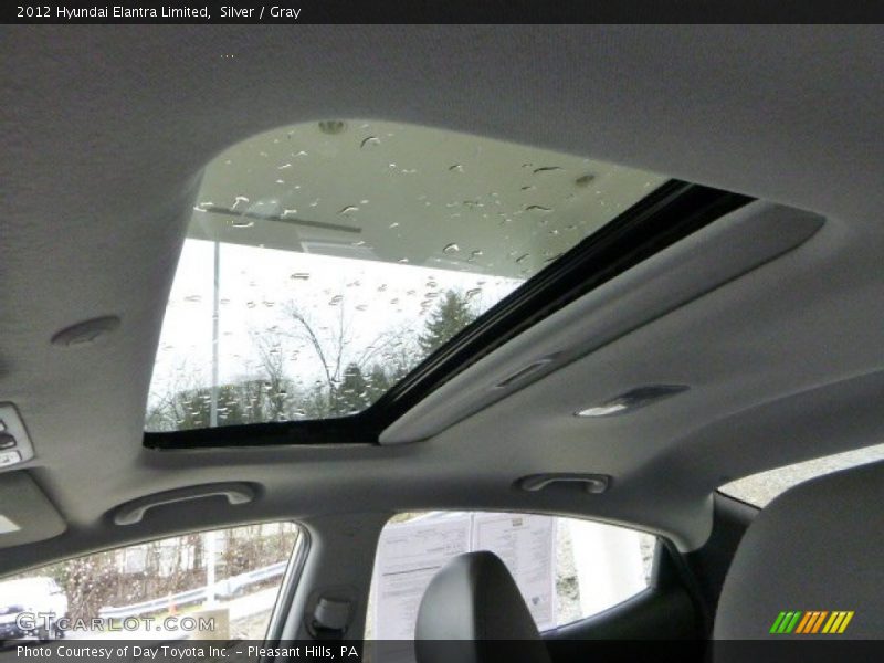 Silver / Gray 2012 Hyundai Elantra Limited