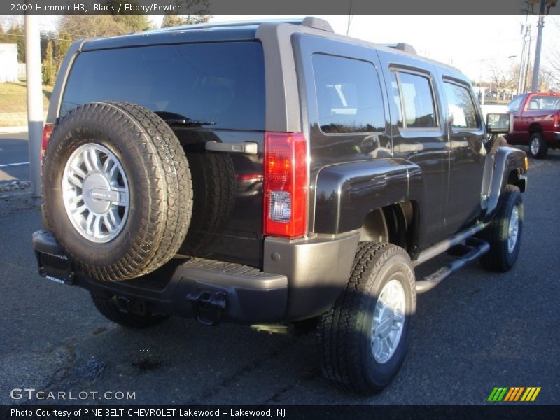 Black / Ebony/Pewter 2009 Hummer H3